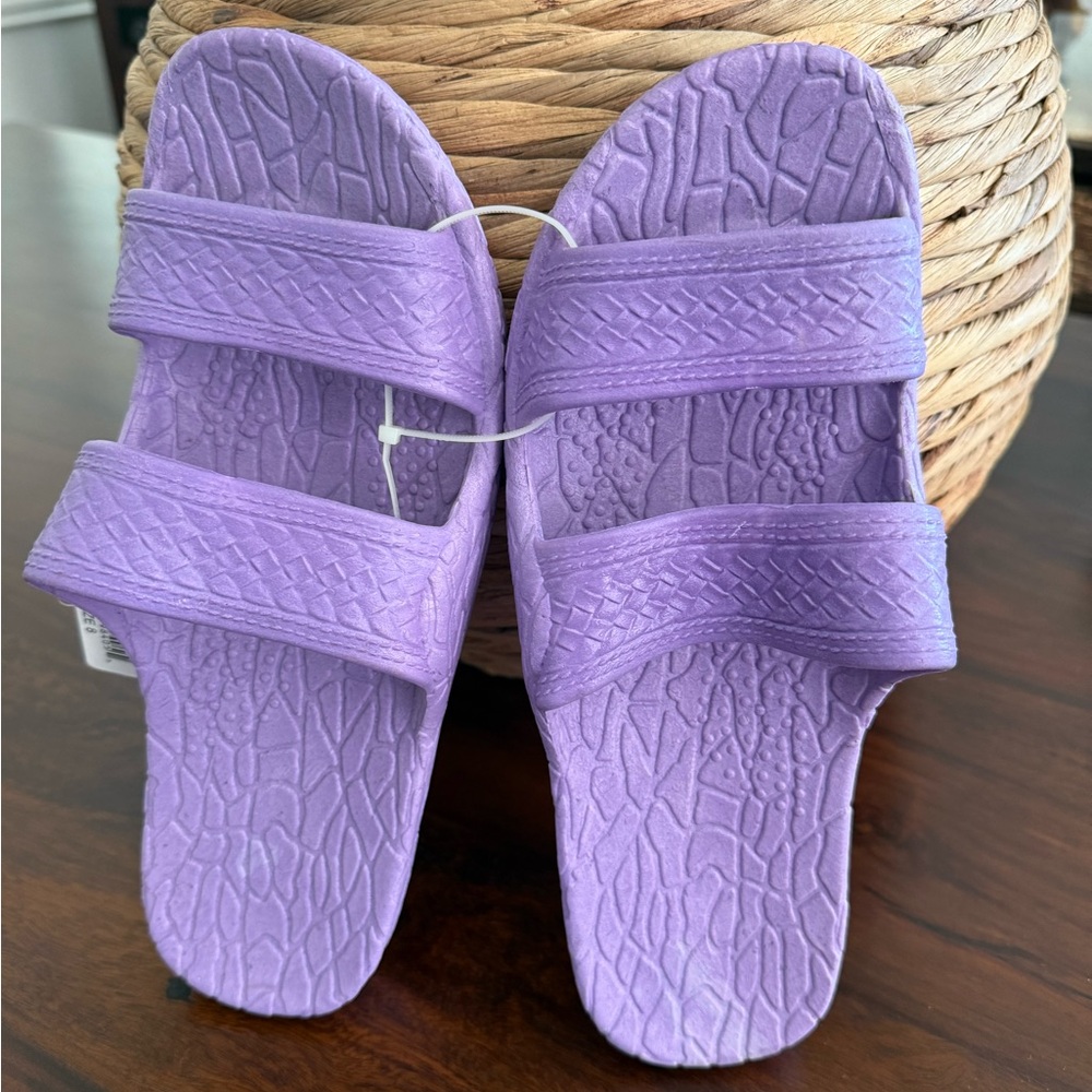 Pali Hawaii Lavender  Slide Sandals